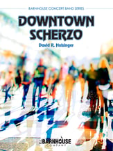 Downtown Scherzo Concert Band sheet music cover